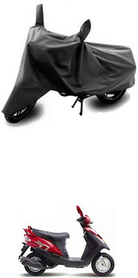 Gromaa Two Wheeler Cover for Mahindra(Flyte, Grey)