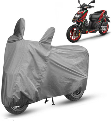 APNEK Waterproof Two Wheeler Cover for Aprilia(SR 150, Grey)