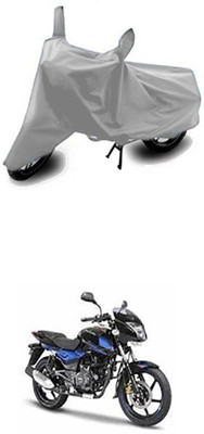 Utkarsh Two Wheeler Cover for Bajaj(Pulsar 150 DTS-i, Silver)