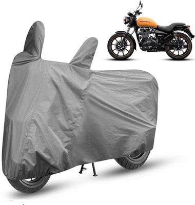 THE REAL ARV Two Wheeler Cover for Royal Enfield(Thunderbird 350, Grey)