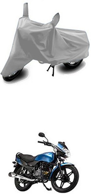 Utkarsh Two Wheeler Cover for LML(Freedom LS, Silver)