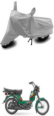 Utkarsh Two Wheeler Cover for TVS(Silver)