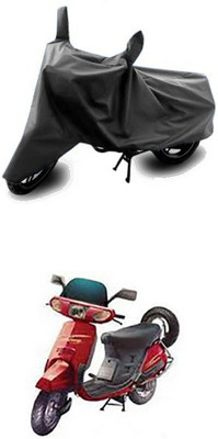 Utkarsh Two Wheeler Cover for Kinetic(Grey)