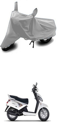 Utkarsh Two Wheeler Cover for Mahindra(Silver)