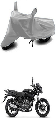 Utkarsh Two Wheeler Cover for Bajaj(Pulsar 150, Silver)