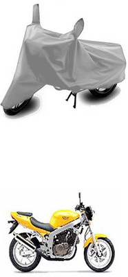 Utkarsh Two Wheeler Cover for Kinetic(Silver)