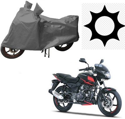 RPSENTTERPR Waterproof Two Wheeler Cover for Bajaj(Pulsar 180 DTS-i, Grey)