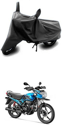 Gromaa Two Wheeler Cover for Hero(Passion Pro TR, Grey)