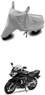 Gromaa Two Wheeler Cover for Suzuki(Silver)