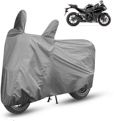 APNEK Waterproof Two Wheeler Cover for Yamaha(YZF R3, Grey)