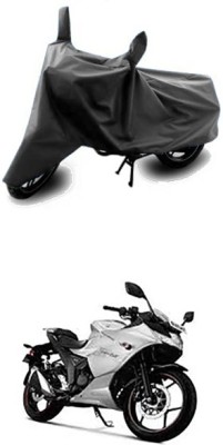 Utkarsh Two Wheeler Cover for Suzuki(Gixxer SF, Grey)