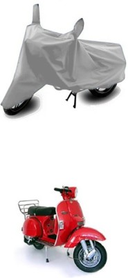 Gromaa Two Wheeler Cover for LML(Silver)