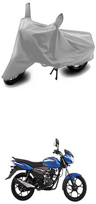 Utkarsh Two Wheeler Cover for Bajaj(Silver)