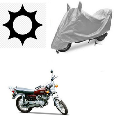 RPSENTTERPR Waterproof Two Wheeler Cover for Yamaha(RX 100, Silver)