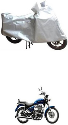 Coverit Two Wheeler Cover for Royal Enfield(Thunderbird 500, Silver)