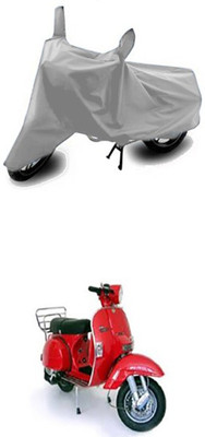 Utkarsh Two Wheeler Cover for LML(Silver)
