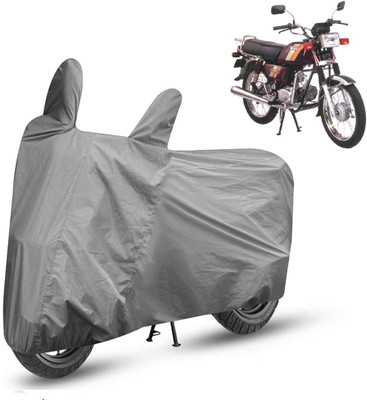 Gavya Two Wheeler Cover for Hero(CD 100 SS, Grey)