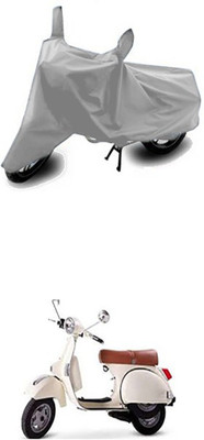 Gromaa Two Wheeler Cover for LML(Silver)