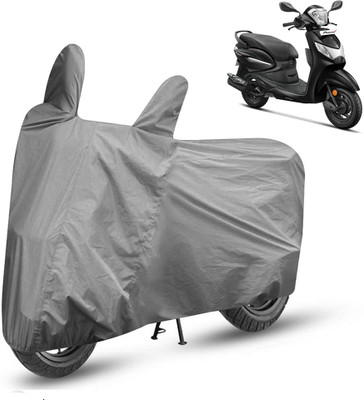 APNEK Waterproof Two Wheeler Cover for Hero(Pleasure, Grey)