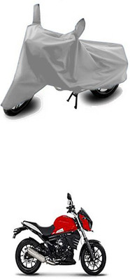 Utkarsh Two Wheeler Cover for Mahindra(Silver)