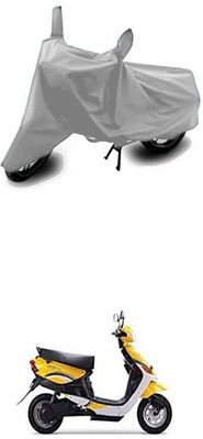 Gromaa Two Wheeler Cover for Indus(Yo Style, Silver)