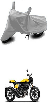 Gromaa Two Wheeler Cover for Ducati(Scrambler, Silver)