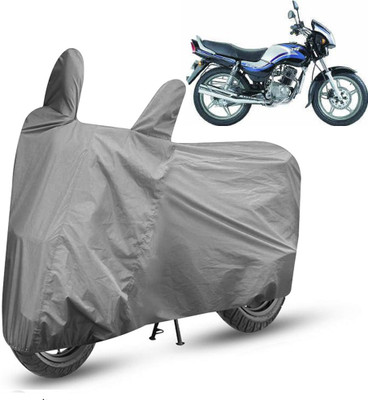 Gavya Two Wheeler Cover for TVS(Victor, Grey)