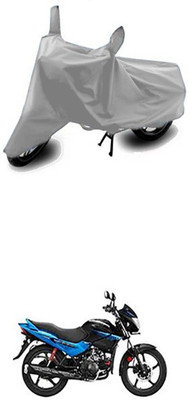 Utkarsh Two Wheeler Cover for Hero(Glamour, Silver)