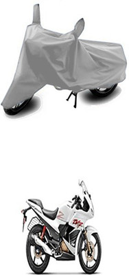 Utkarsh Two Wheeler Cover for Hero(Karizma ZMR, Silver)