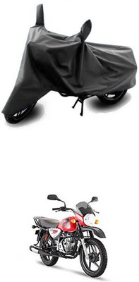 Gromaa Two Wheeler Cover for Bajaj(Grey)