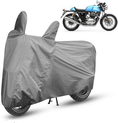 APNEK Waterproof Two Wheeler Cover for Royal Enfield(Continental GT, Grey)