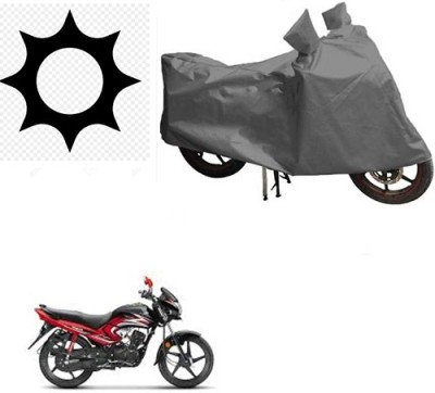 RPSENTTERPR Waterproof Two Wheeler Cover for Honda(Dream Yuga, Grey)