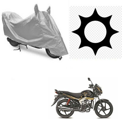 RPSENTTERPR Waterproof Two Wheeler Cover for Mahindra(Centuro, Silver)