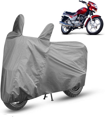 THE REAL ARV Waterproof Two Wheeler Cover for TVS(Victor GLX, Grey)