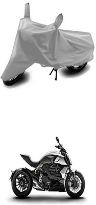 Utkarsh Two Wheeler Cover for Ducati(Silver)