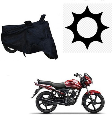 Mdstar Waterproof Two Wheeler Cover for TVS(Jive, Black)