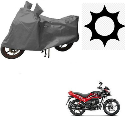 RPSENTTERPR Waterproof Two Wheeler Cover for Honda(Passion Xpro, Grey)