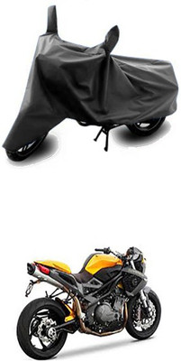Utkarsh Two Wheeler Cover for DSK Benelli(Grey)