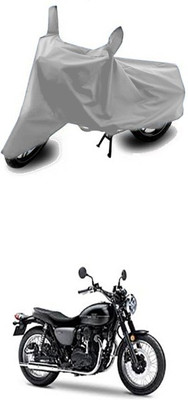 Utkarsh Two Wheeler Cover for Kawasaki(Silver)