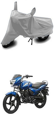 Utkarsh Two Wheeler Cover for TVS(Star, Silver)