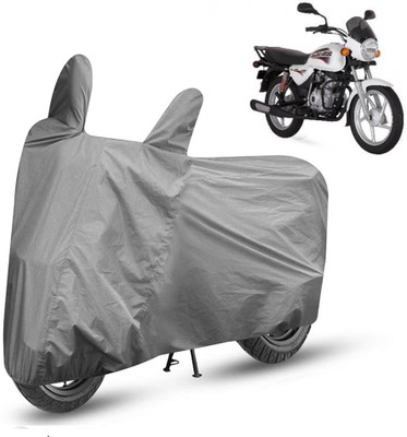 THE REAL ARV Two Wheeler Cover for Bajaj(Boxer, Grey)
