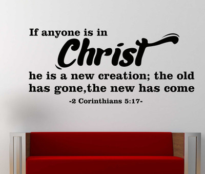 WALLSTICK 70 cm The Christ Removable Sticker(Pack of 1)