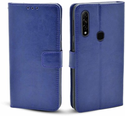 Chaseit Flip Cover for Oppo A31(Blue, Shock Proof, Pack of: 1)