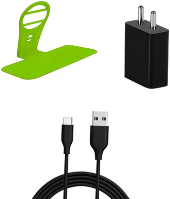 SARVIN Wall Charger Accessory Combo for Vivo Y50(Black)