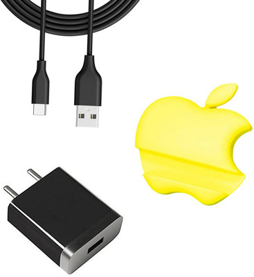 DAKRON Wall Charger Accessory Combo for Realme 7 Pro(Black)