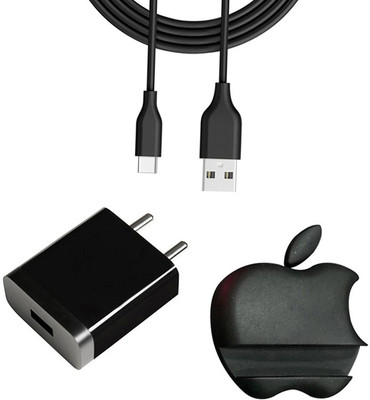DAKRON Wall Charger Accessory Combo for Realme 6(Black)