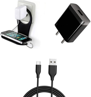 SARVIN Wall Charger Accessory Combo for Realme Narzo 20 Pro(Black)