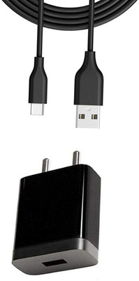 DAKRON Wall Charger Accessory Combo for Realme 6i(Black)