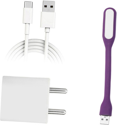 DAKRON Wall Charger Accessory Combo for Realme 7(White)