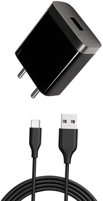 DAKRON Wall Charger Accessory Combo for Realme Narzo 20 Pro(Black)